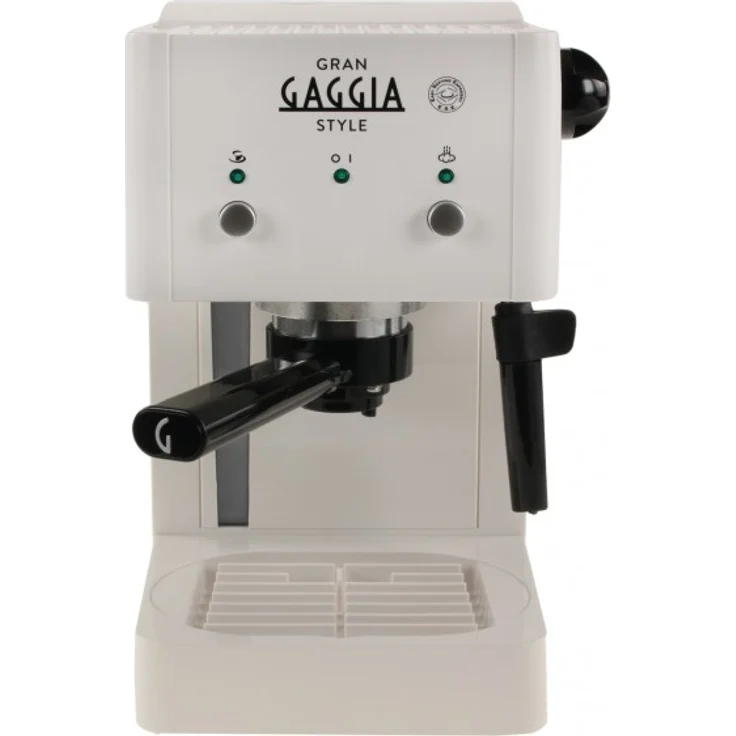 Gaggia RI8423-21 Gran Style Kaffeemaschine, weiß – Bild 1