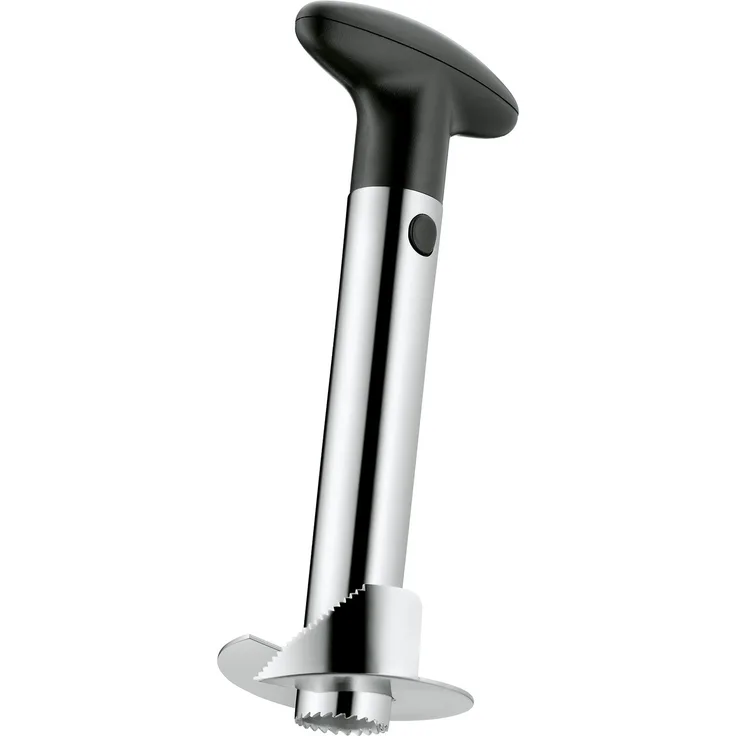 WMF Gourmet Ananasschneider, Cromargan Edelstahl, spülmaschinengeeignet, Ananasschäler schneidet Ringe und löst das Fruchtfleisch komplett aus der Frucht