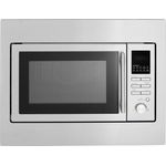 Bomann MWG 2216 H EB Mikrowelle mit Grill und Heißluft, Einbaugerät, 25 Liter Garraum, 5 Mikrowellen Leistungsstufen, 10 Automatikprogramme, 2 Auftauprogramme, 1 Schnellstartprogramm