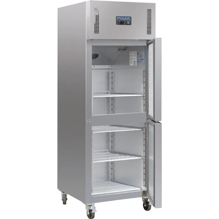 Polar Gastro Gefrierschrank mit geteilter Tür 600L