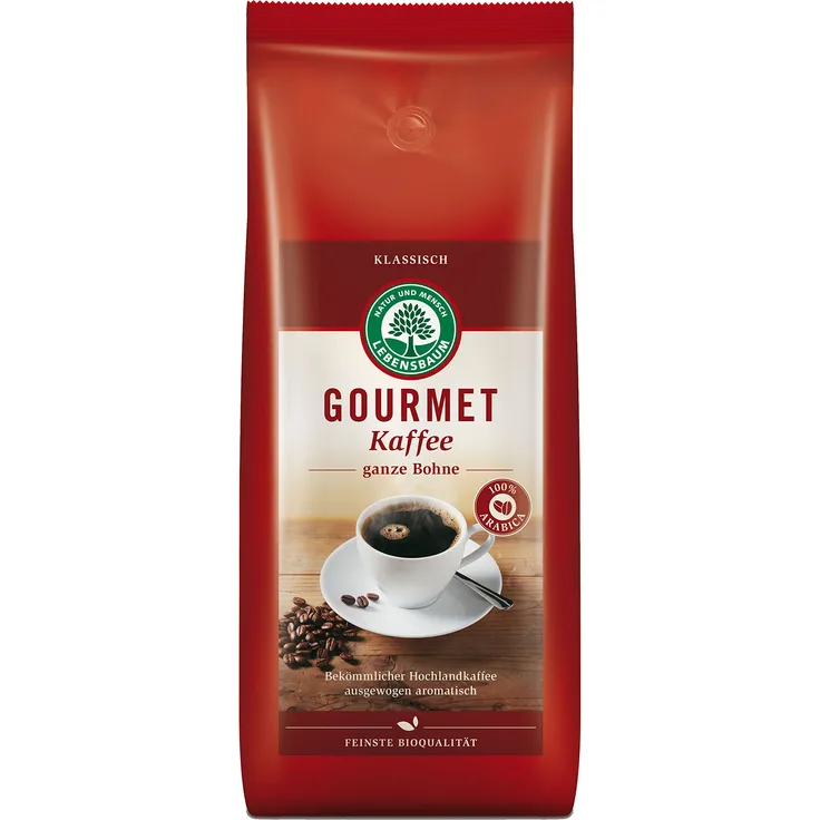Lebensbaum Bio Gourmet Kaffee, 1 kg