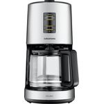 Grundig KM 7680 Kaffeemaschine aus hochwertigen Materialien in edlem Design, edelstahl