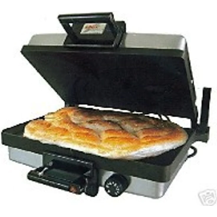 silex 610 15004 Kontaktgrill, 34 x 22 cm, Antihaftbeschichtete Grillplatte, 2000 Watt – Bild 1