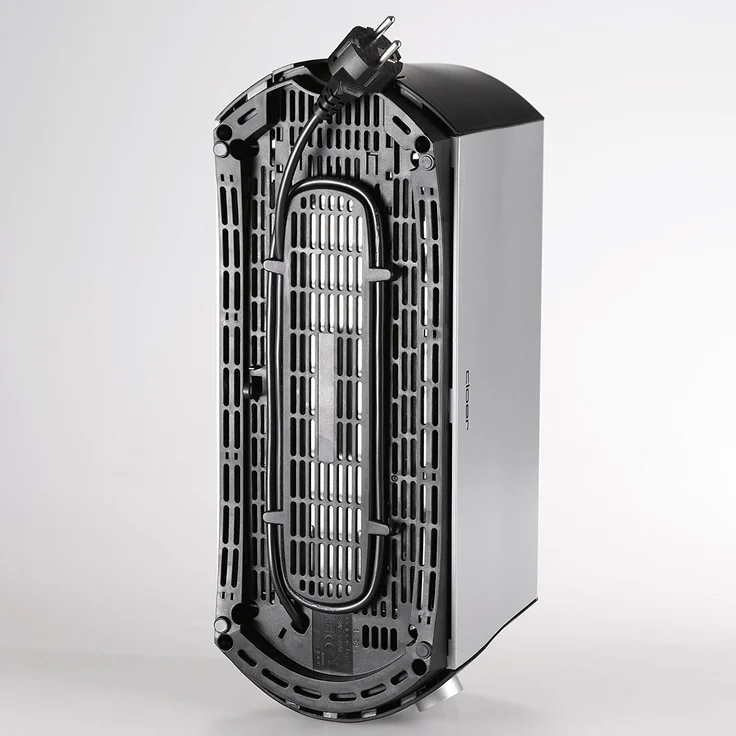 Cloer 3710 Langschlitztoaster für 4 Toastscheiben - 1380 W - integrierter Brötchenaufsatz - Nachhebevorrichtung - Krümelschublade - mattiertes wärmeisoliertes Metallgehäuse – Bild 8