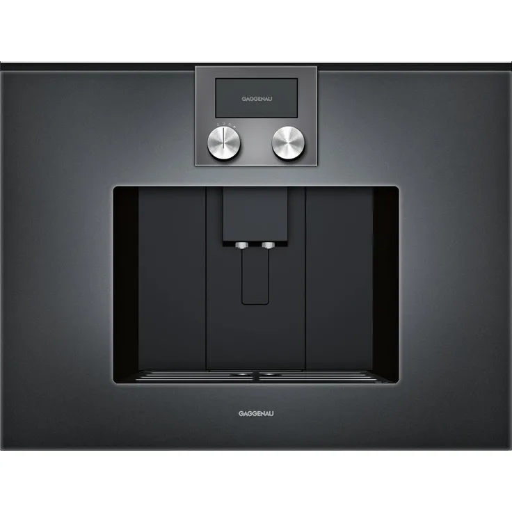 Gaggenau CMP250102, Serie 200, Einbau-Kaffee-Vollautomat, Anthrazit, mit Milchsystem und integriertem Mahlwerk