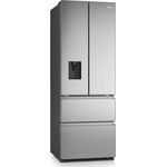 Hisense RF632N4WIE French-Door-Kühlschrank, freistehend, silber, Höhe 200 cm, Breite 70 cm