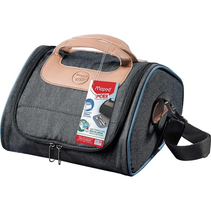 Maped 872203, Picnik Concept Lunchtasche für Erwachsene, Blau