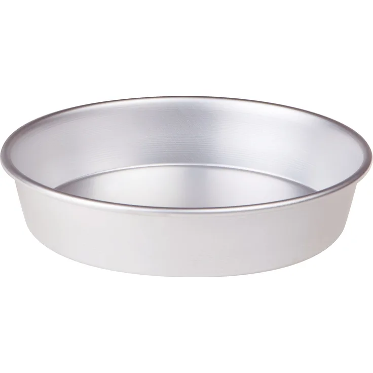 Pentole Agnelli FAMA43 - 624 Konische Kuchenform mit Rand, Aluminium, 24 x 24 x 6 cm