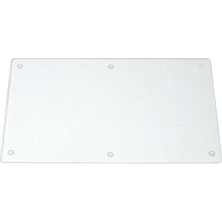 AXENTIA Schneidbrett Glas 52 x 30 cm klar