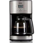 Domo DO473K Kaffeeautomat Edelstahl mit Timer