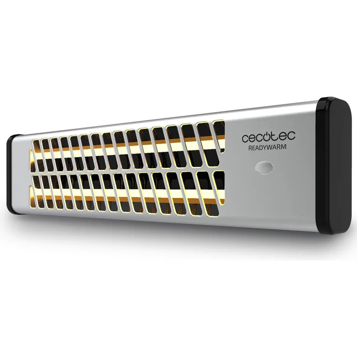 Cecotec Ready Warm 7000 Quartz Bath Quarzheizkörper. 2 Stufen, Für Badezimmer geeignet, Sicherheitsgitter, 1200 W, Heizlüfter