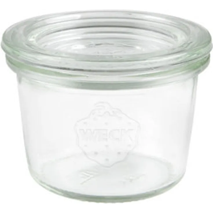 Weck Mini-Sturzglas 0,08 l mit Deckel 12 Stück