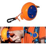 Hochfeste, einziehbare Wäscheleine mit einer Länge von 8 Metern, tragbare, winddichte, verstellbare Box Typ Seil für Reisen, Camping, Hotel, Außen- und Innenbereich, hängende Wäscheleine