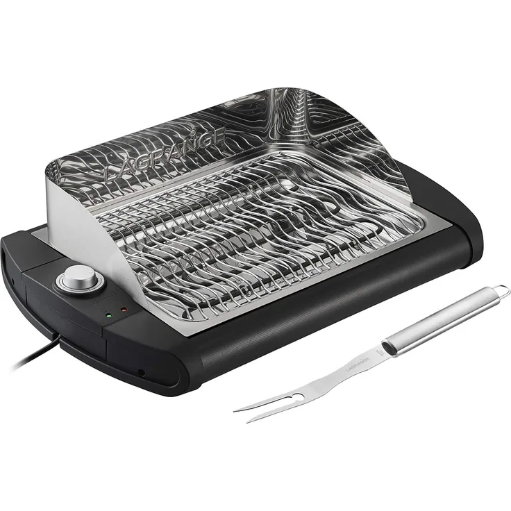 LAGRANGE 319004 Grill, 2300 W, Schwarz, Edelstahl