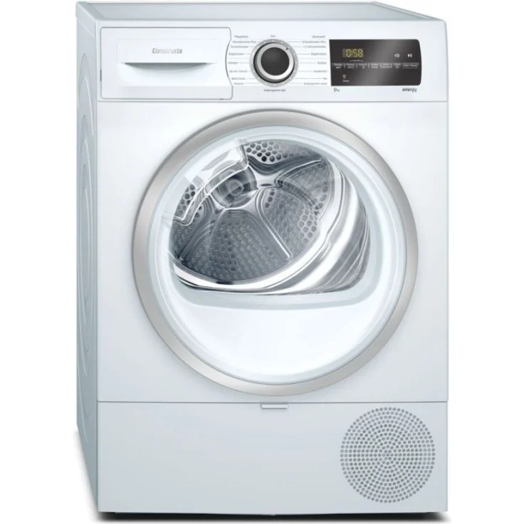 Constructa-Neff CWK5R400, Wärmepumpentrockner, A++, Fassungsvermögen 9 kg, Standgerät, Breite 59,8 cm, Display, Wäschetrockner mit Automatik – Bild 1