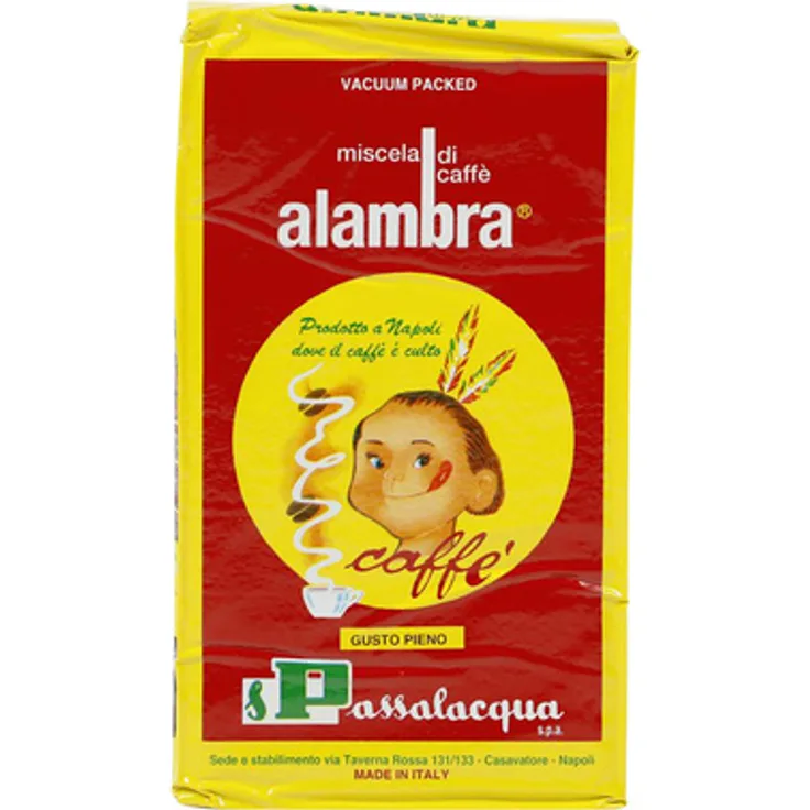 PASSALACQUA Alambra, gemahlener Kaffee, 250g 