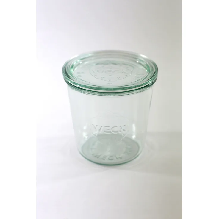 Weck rund Rand Form Jar, Glas, durchsichtig, 580 ml