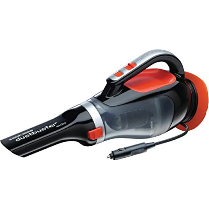 Black + Decker ADV1200 Auto Staubsauger, Schwarz