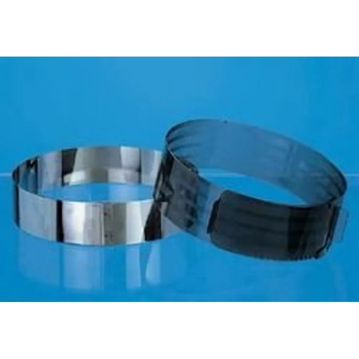 Lares Kuchenring-Tortenring - 18-30cm Ø, H: 6cm - Edelstahl, stufenlos verstellbar - Made in Germany – Bild 1