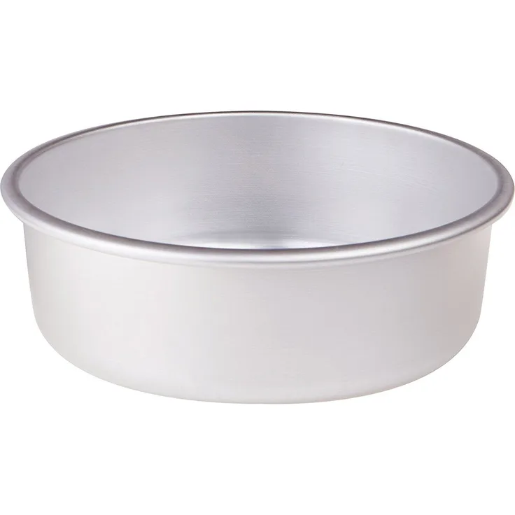 Konische Kuchenform mit Rand aus Aluminium, Durchmesser 30 cm, Höhe 8 cm