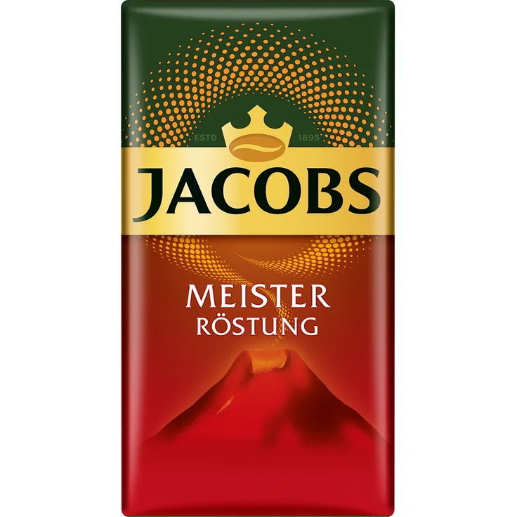 Jacobs Filterkaffee Meisterröstung, 12er Pack, 12 x 500 g gemahlener Kaffee