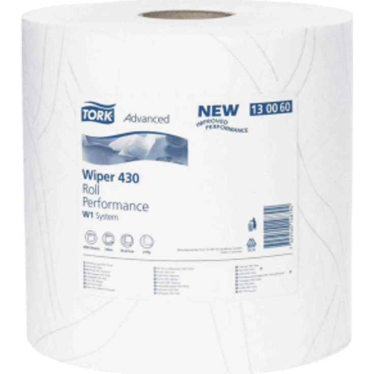 Tork Wischtücher Advanced 430 Performance 2-lagig 37x34cm-340m weiß