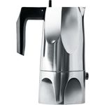 Alessi Espressomaschine, Aluguss, Alu, 24.5 x 15 x 4.5 cm