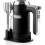 Westinghouse WKHM250BK Handmixer 350W, 6 Geschwindigkeiten, Turbo-Stufe, Edelstahl, schwarz