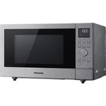 Panasonic NN-CD58 Mikrowelle mit Grill und Heißluft, Standgerät, 1000 Watt, Inverter Mikrowelle, 27 Liter Garraum, geringe Bautiefe edelstahlfront