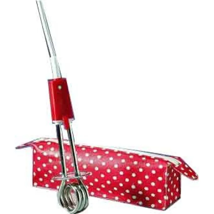 ROMMELSBACHER Reisetauchsieder RT 350 - wärmeisolierter Griff, Überhitzungsschutz, 350 Watt, Edelstahl