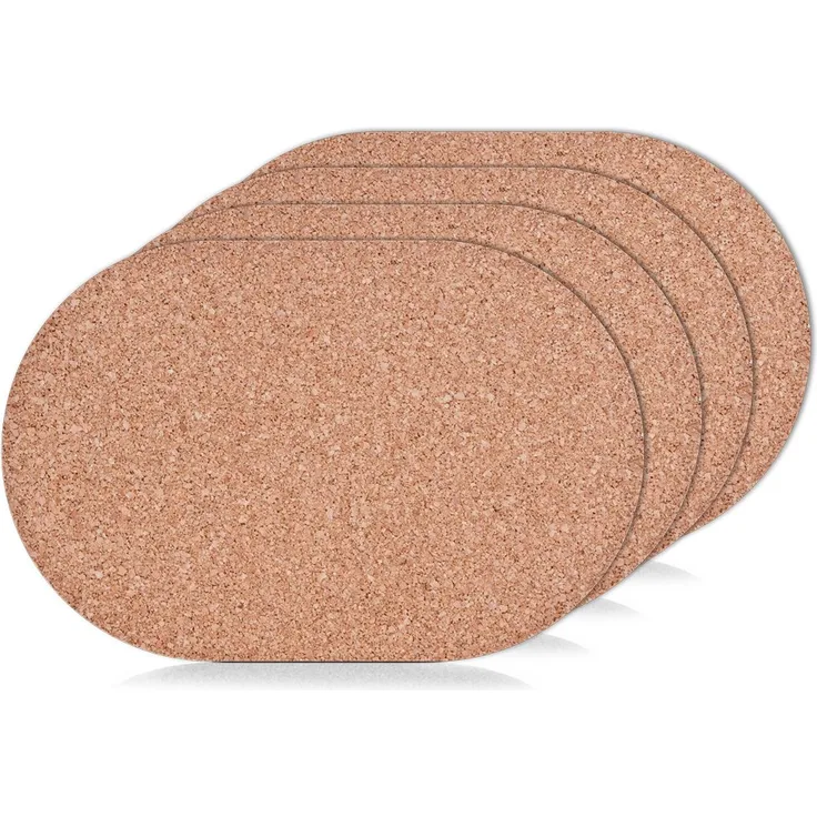 Zeller 01420 Kork-Platzmatten-Set, 4-tlg.