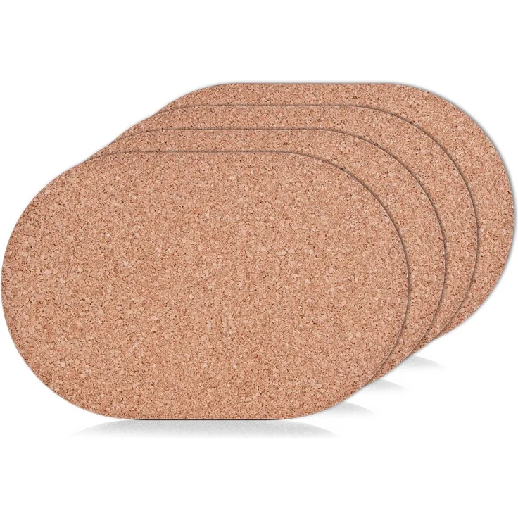 Zeller 01420 Kork-Platzmatten-Set, 4-tlg.