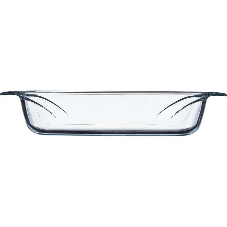 Pyrex 406B000 Bräter rechteckig, Glas, transparent, 27x17x6 cm – Bild 1