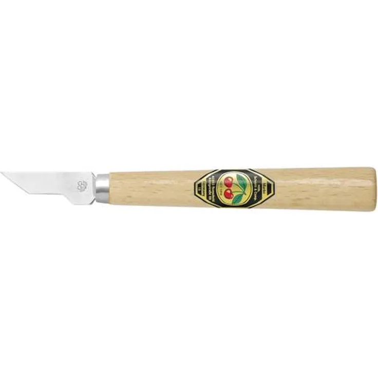 Kirschen 3356000 Kerbschnitzmesser mit Holzheft