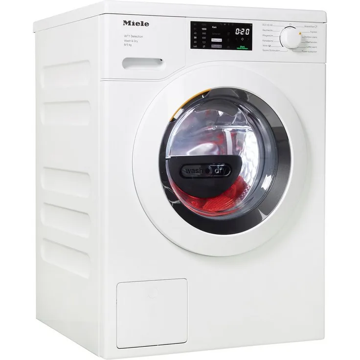 Miele WTD163 WCS, Waschtrockner, Energieeffizienzklasse D, Standgerät, Breite 59,6 cm, Geräuschemissionsklasse A