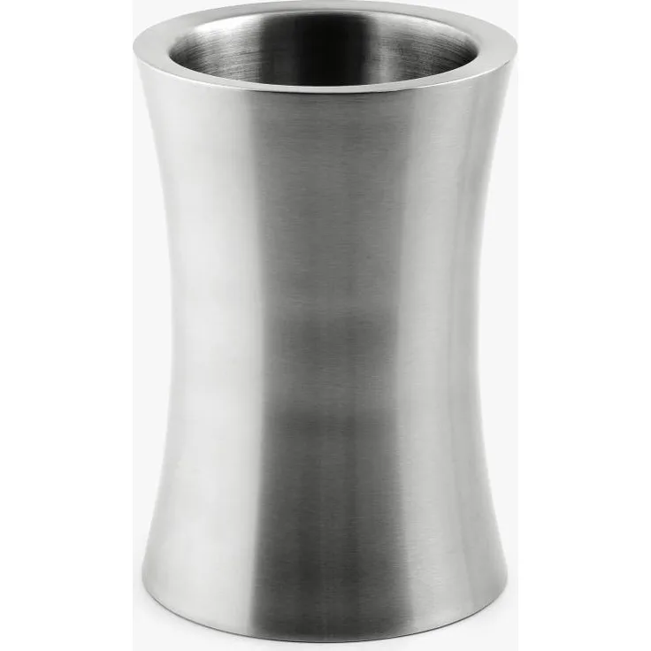 Weis Flaschenkühler Taille, Edelstahl, Silber, 13 x 13 x 19 cm