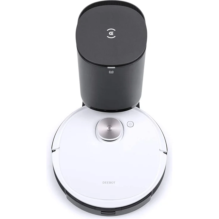 Ecovacs Deebot Ozmo T8+ Saugroboter mit Wischfunktion und Absaugstation, 200 min Akkubetriebsdauer, App-Steuerung, weiß – Bild 4