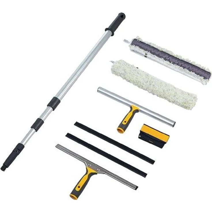 Vermop Fensterreinigungsset 35 cm, Alu, Pp, PES, Anthrazit, Grau
