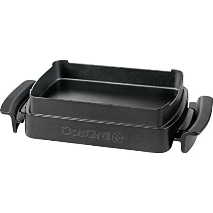 XA722870 ACC OptiGrill Snacking & Baking Aufsatz antihaft Aluminiumplatten (Schwarz)  