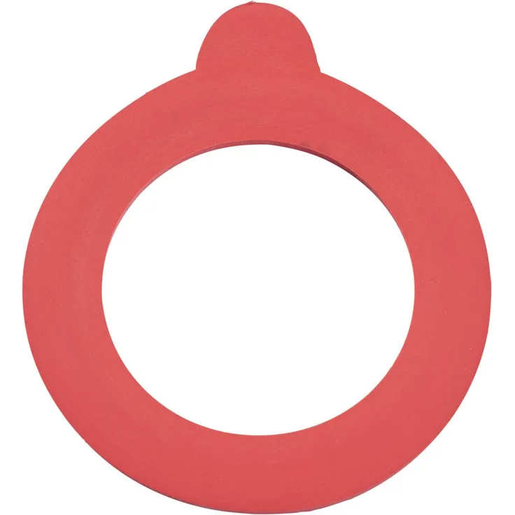 Leifheit Ersatzteile, Ersatzgummiringe für Drahtbügelgläser 255 ml und 370 ml, 6er-Set, für Einmachgläser, passend für Leifheit Drahtbügelglas 255 ml und 370 ml Art. Nr. 3191 und 3192