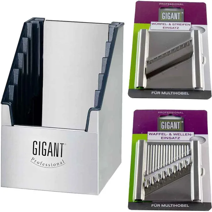 Gigant Multi Box für 4-fach Gemüsehobel mit 2 Einsätzen