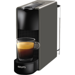 Krups Nespresso XN110B Essenza Mini Kaffeekapselmaschine, 1260 Watt, grau, 0,7 Liter