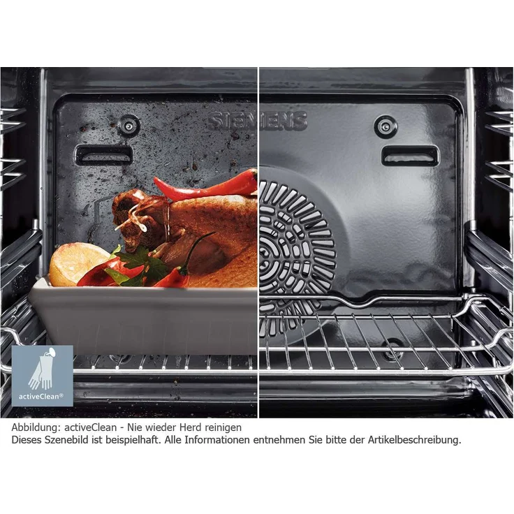Siemens HB578BBS6, Backofen, A, Volumen 71 l, Selbstreinigung ja, pyrolytische Selbstreinigung – Bild 2