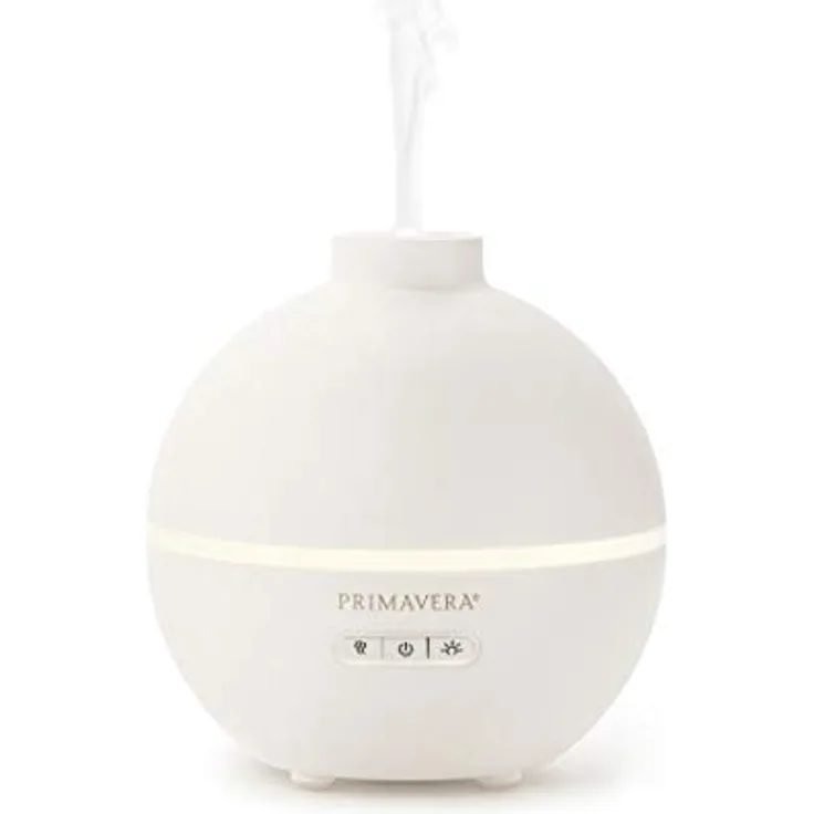Primavera Aroma Vernebler Feel Happy elektrische Duftlampe, Diffuser, Raumduft - Aromatherapie - 3 Verneblungs-, Betriebs- und Lichtmodi