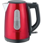 SEVERIN WK 3417 Wasserkocher (ca. 2.200 W, 1 L) fire red metallic -schwarz