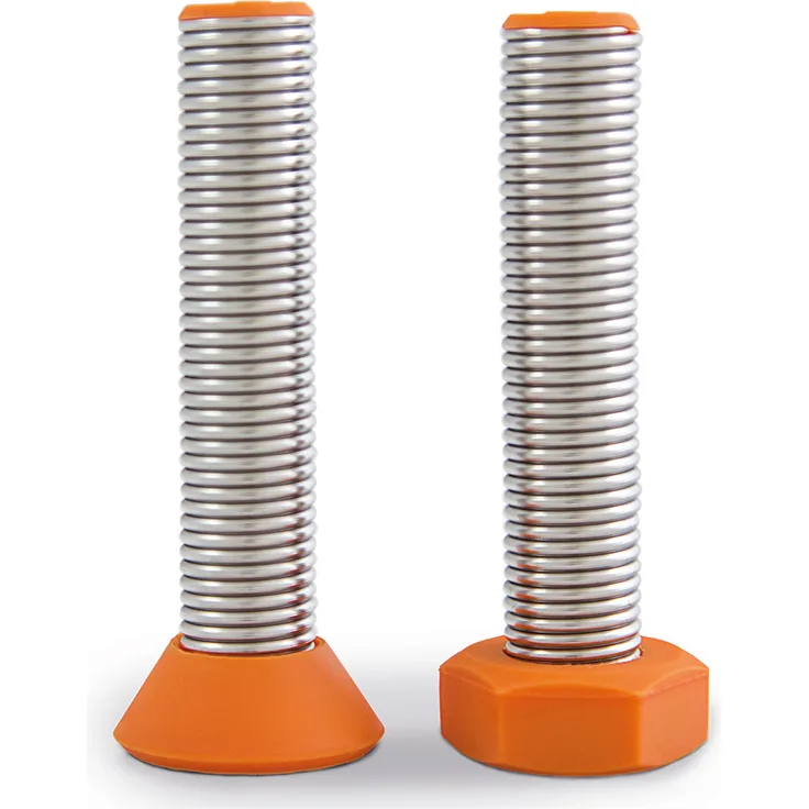 Take2 Biegsie Biegestreuer, 18-8 Edelstahl, orange,Silber, 10 x 7 x 6 cm