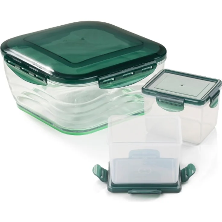 Nicer Dicer Chef, 6 Teile, dunkelgrün