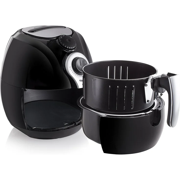 Tristar Heißluftfritteuse, Crispy Fryer XL mit einstellbarem Thermostat und Timer, ohne ÖL, einfach zu reinigen, mit 3,2 Liter Fassungsvermögen, FR-6990 – Bild 3