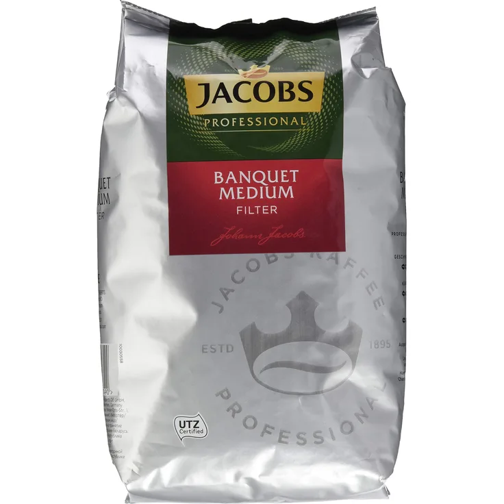 Jacobs Professional Filterkaffee Banquet Medium, gemahlener Kaffee, 1 kg