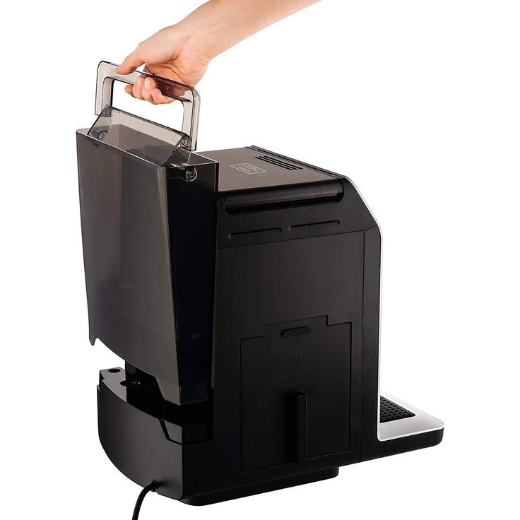 Krups EA891C Evidence Kaffevollautomat, OLED- Display, Barista Quattro Force Technologie, 12 Kaffee-Variationen, 3 Tee-Variationen, One-Touch-Cappuccino Funktion, 2-Tassen Funktion, metall, mit Milchsystem und integriertem Mahlwerk – Bild 6